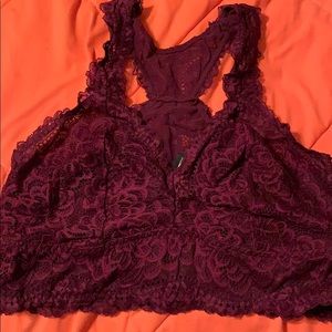Maroon bralette!